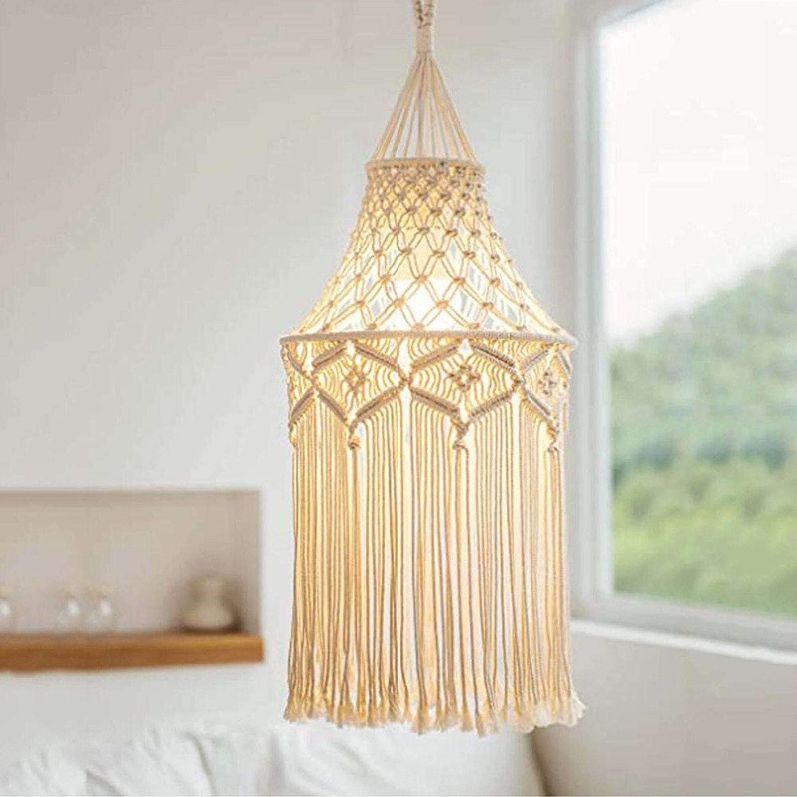 Macramé Lampshade