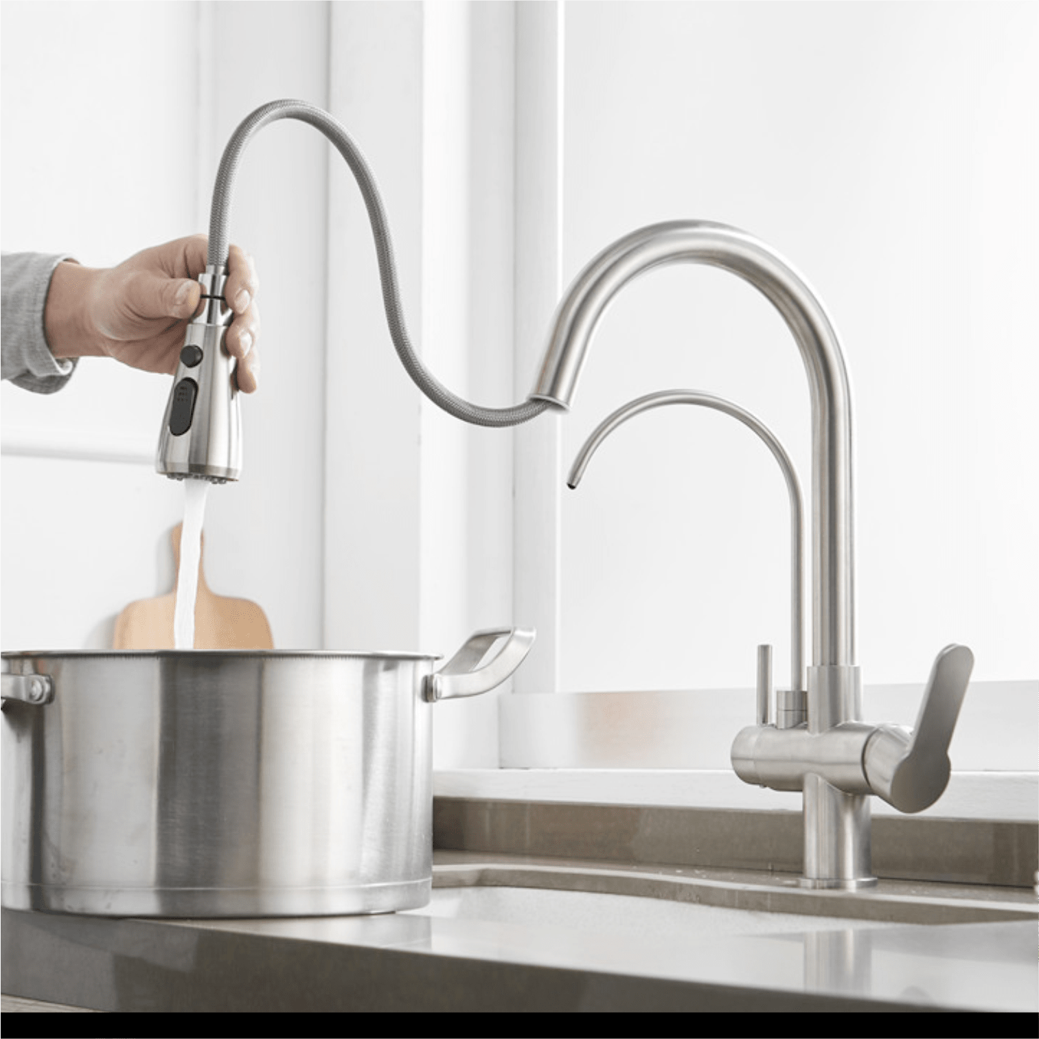 Kitchen Tap with Filter and Touch