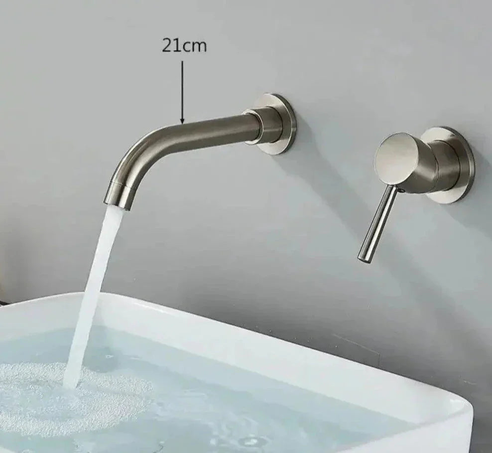 Wall-Mounted Bathroom Single-Lever Tap 360 Rotating Broklyn