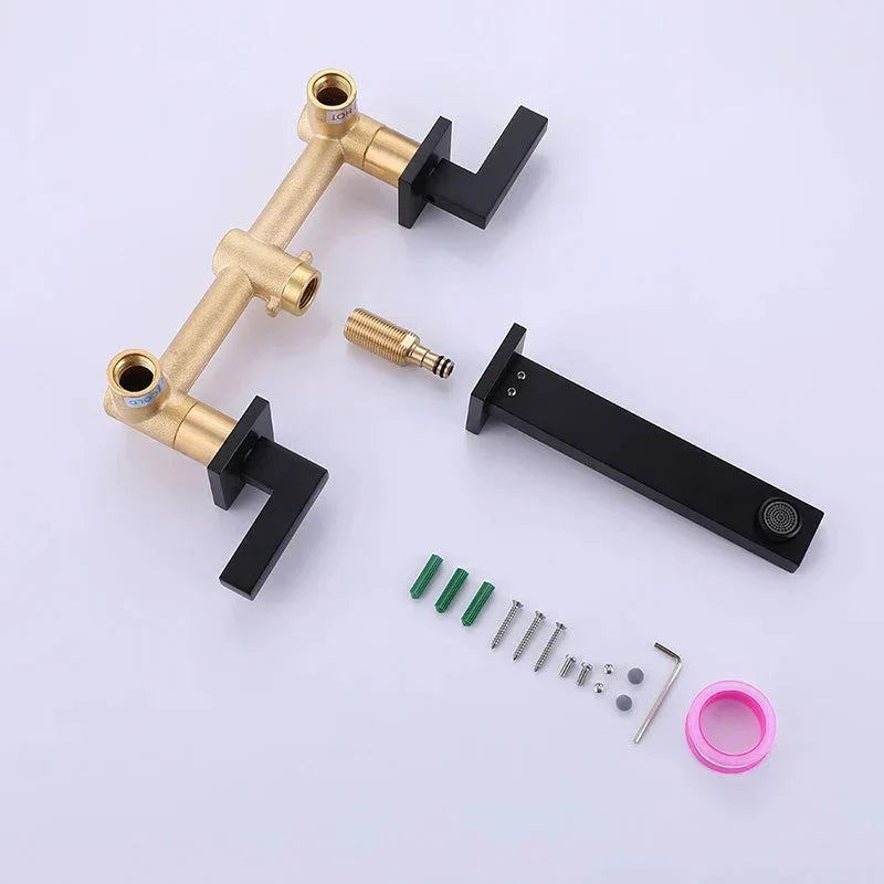 Elite Droove Double Handle Wall Tap