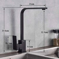 Gourmet Tap for Kitchen High Spout Single Lever Crane Track 360°