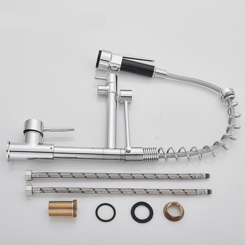 360° Rotating Bronze Duo Spring LED Gourmet Kitchen Tap Quizz