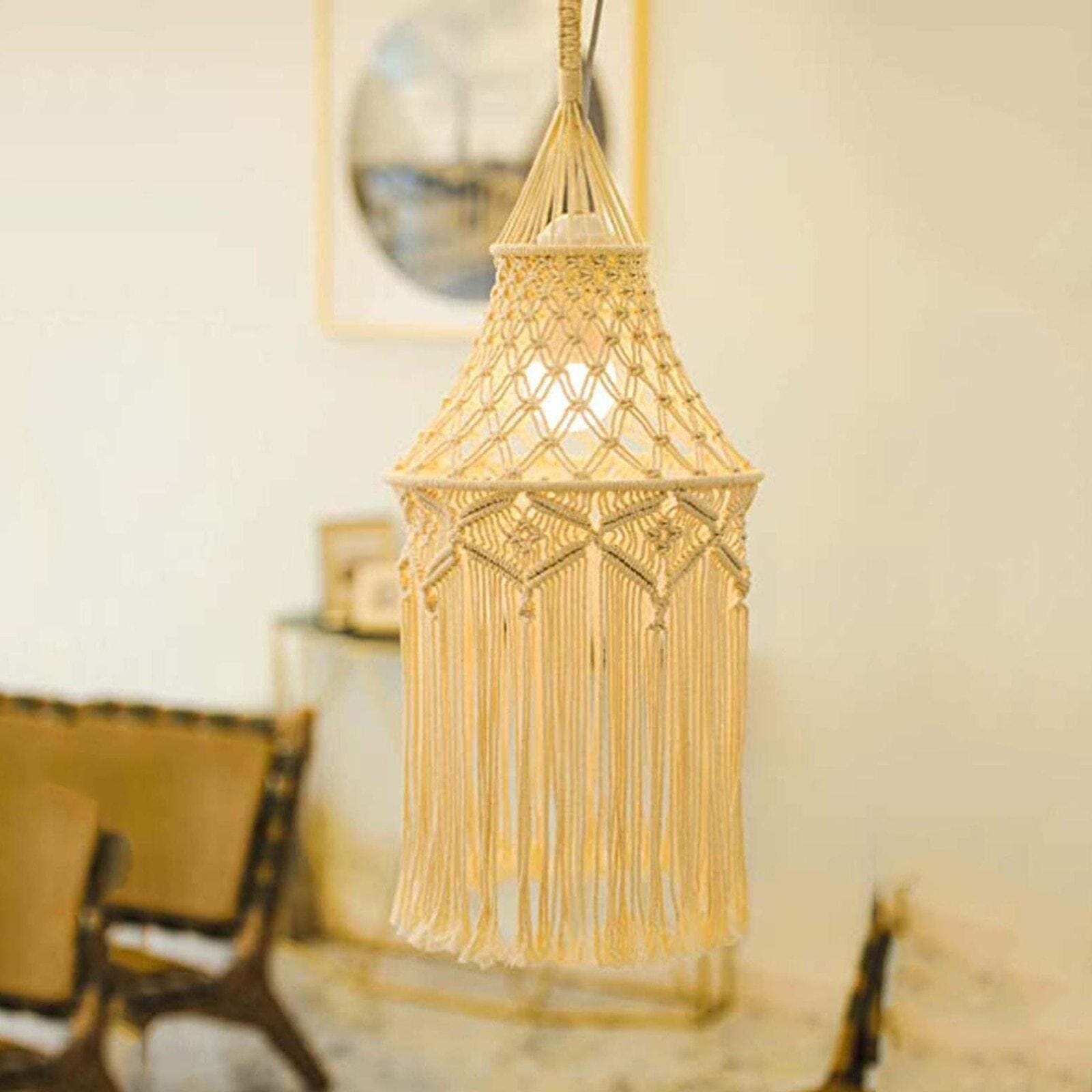 Macramé Lampshade