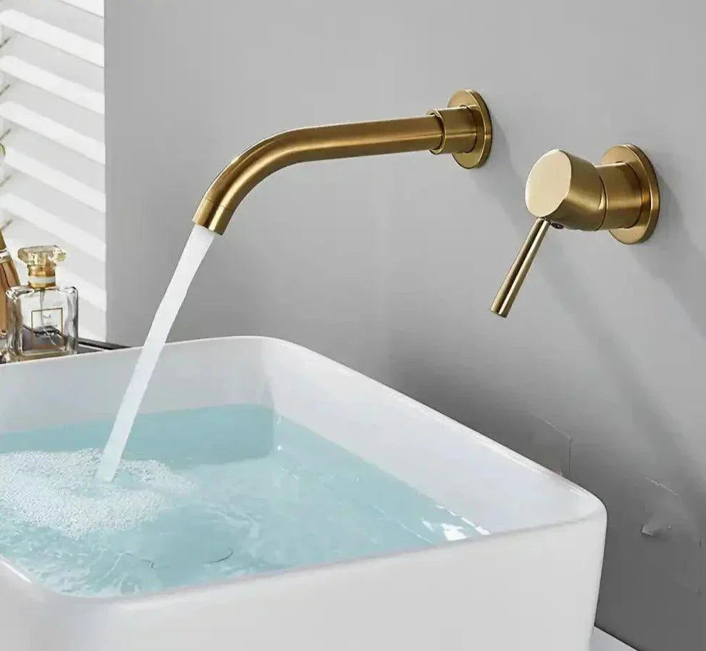 Wall-Mounted Bathroom Single-Lever Tap 360 Rotating Broklyn