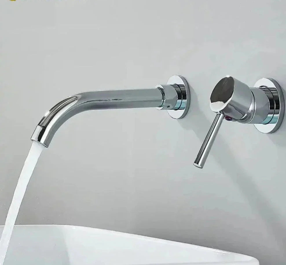 Wall-Mounted Bathroom Single-Lever Tap 360 Rotating Broklyn