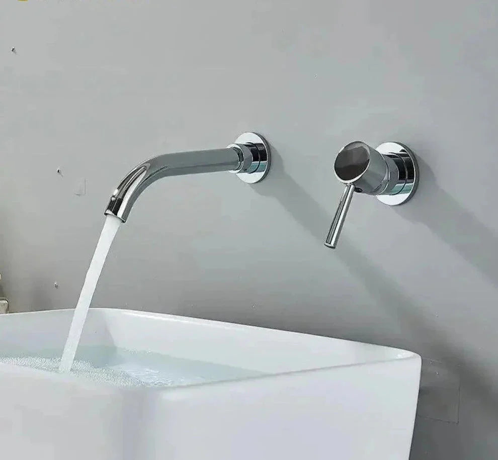Wall-Mounted Bathroom Single-Lever Tap 360 Rotating Broklyn