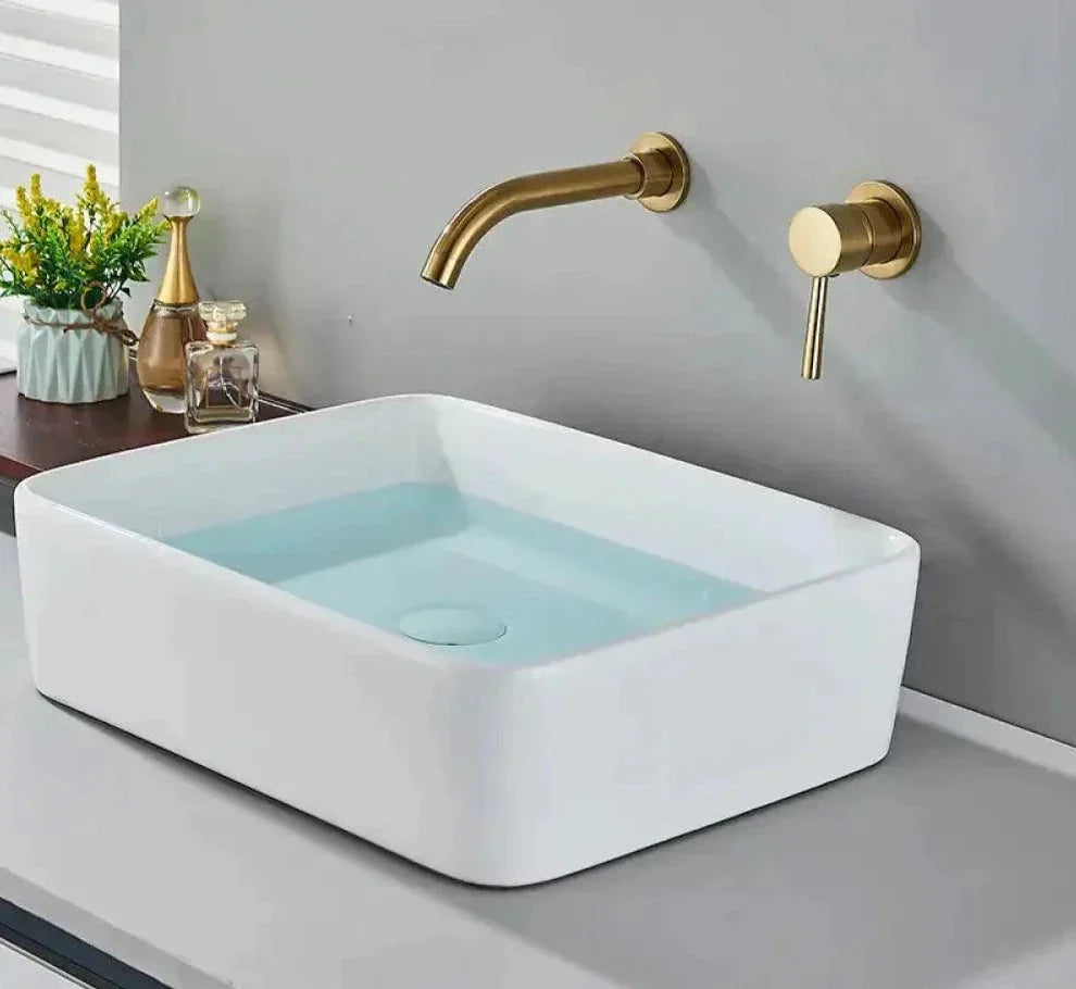 Wall-Mounted Bathroom Single-Lever Tap 360 Rotating Broklyn