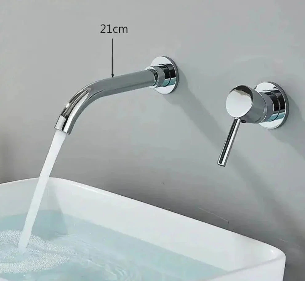 Wall-Mounted Bathroom Single-Lever Tap 360 Rotating Broklyn