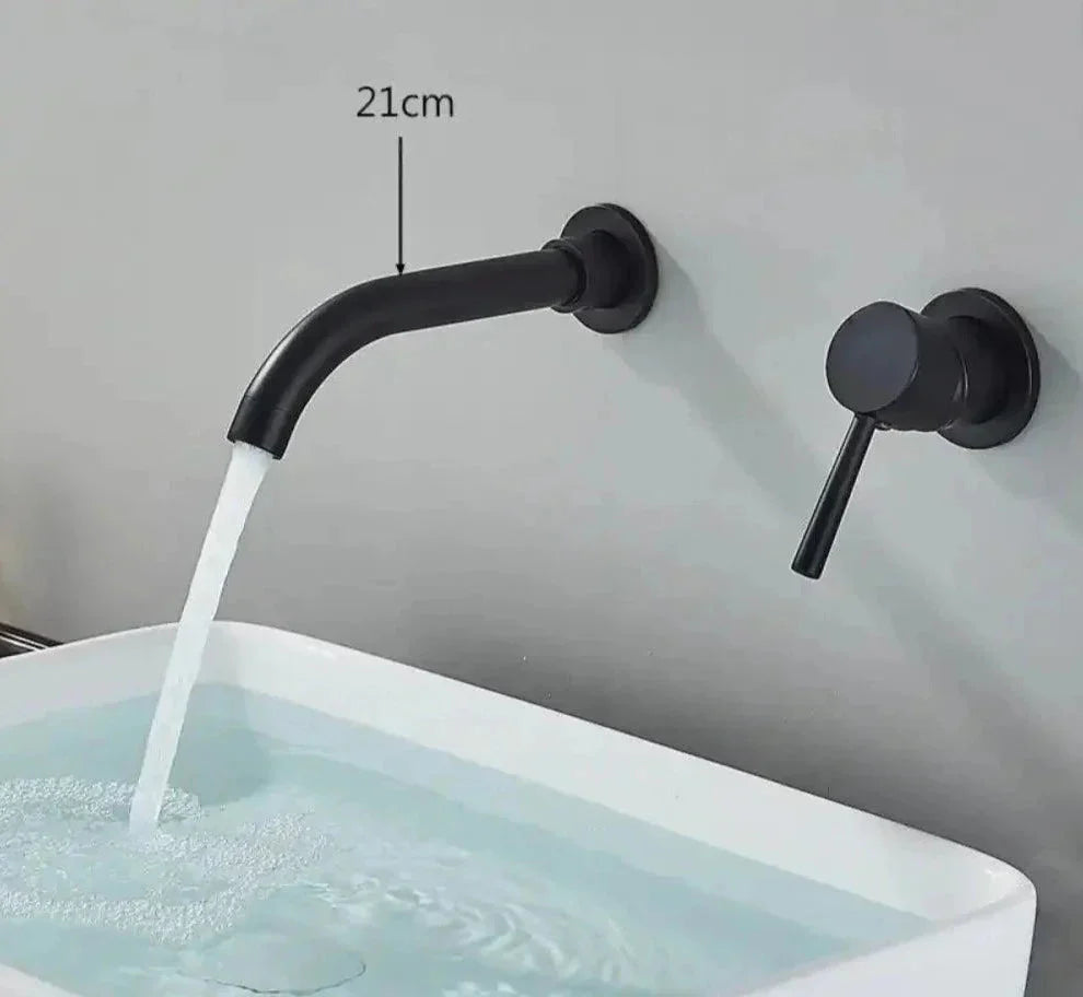 Wall-Mounted Bathroom Single-Lever Tap 360 Rotating Broklyn