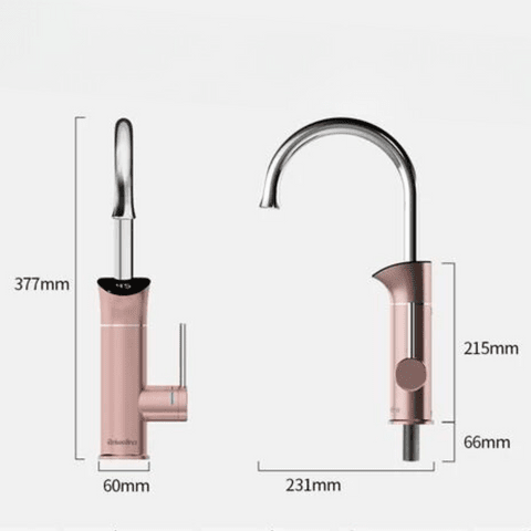 Electric Tap for Kitchen Countertop Display Screen 220v Perugia