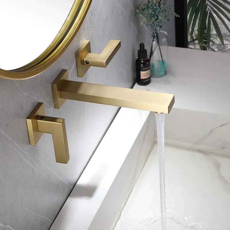 Elite Droove Double Handle Wall Tap