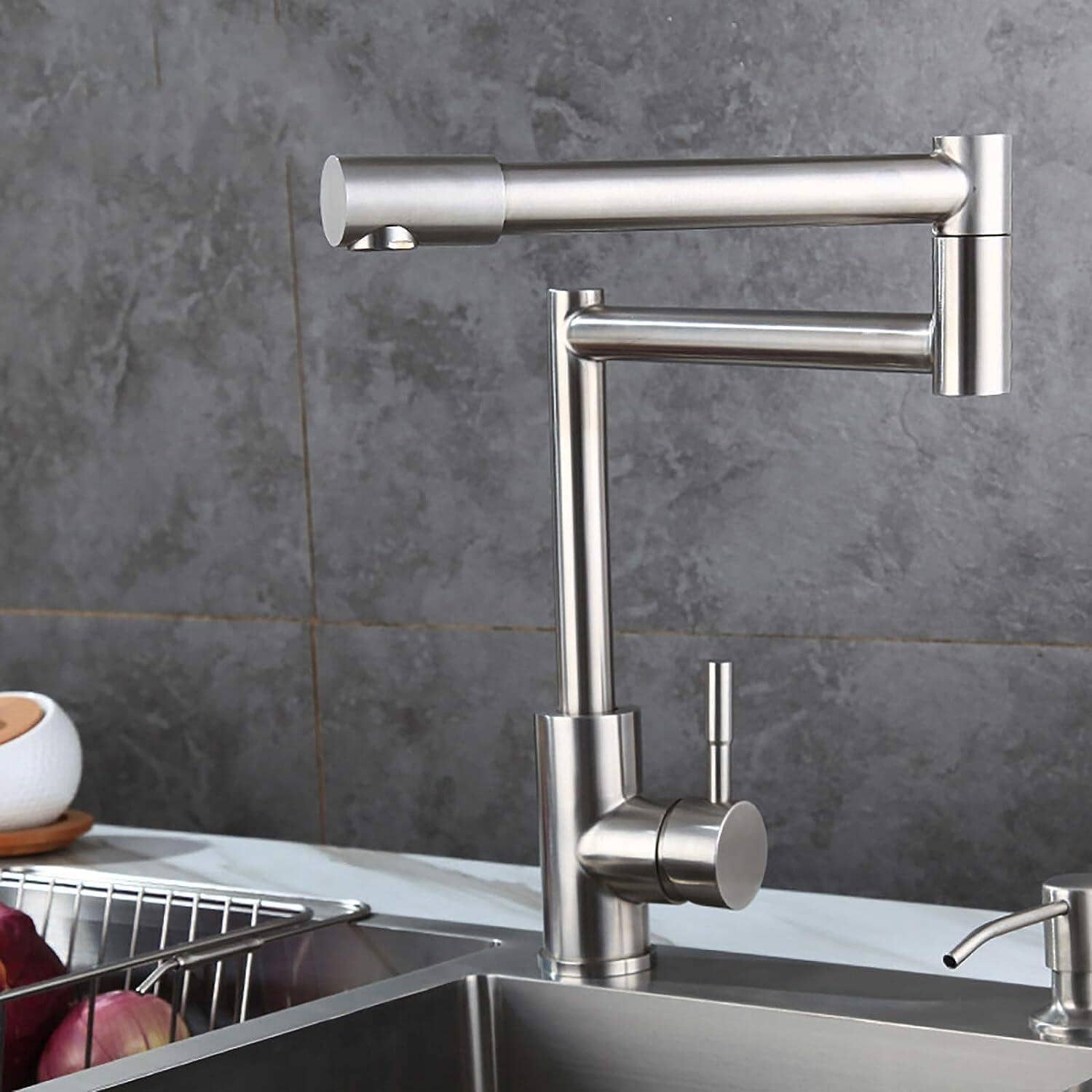 360 Rotating Gourmet Tap Stainless Steel Counter ProFend