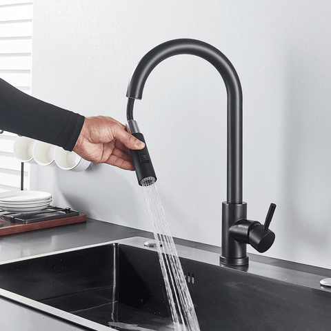Gourmet Tap for Kitchen with Intelligent Touch Sensor Extendable Countertop