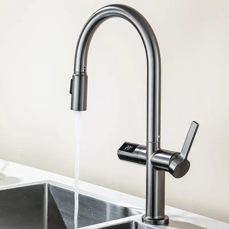 Gourmet Tap for Kitchen Digital with Sensor for Kitchen Bloues